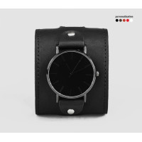 Leather watch band for men or women, code 5010st