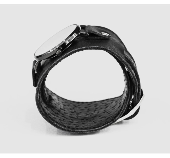 Leather watch band for men or women, code 5010st