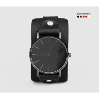 Leather watch band for men or women, code 5020