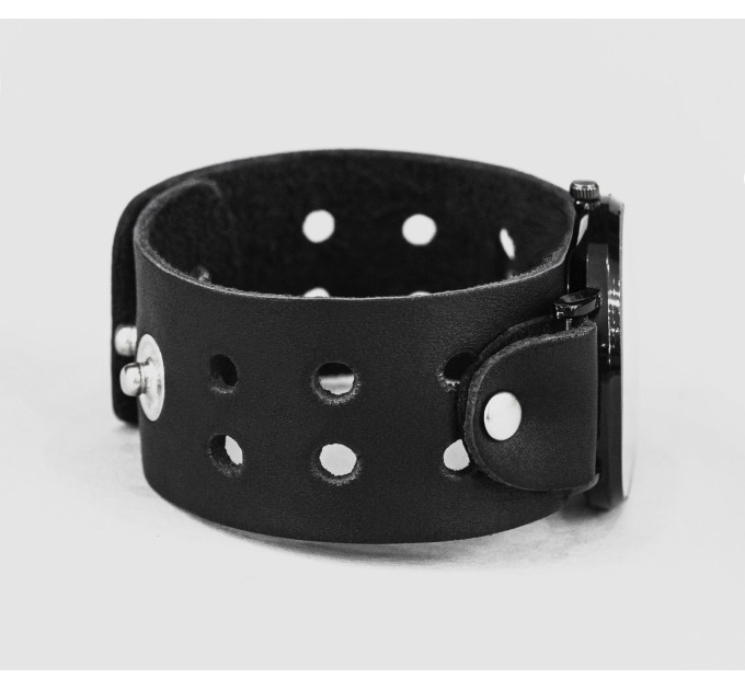 Leather watch band for men or women, code 5025