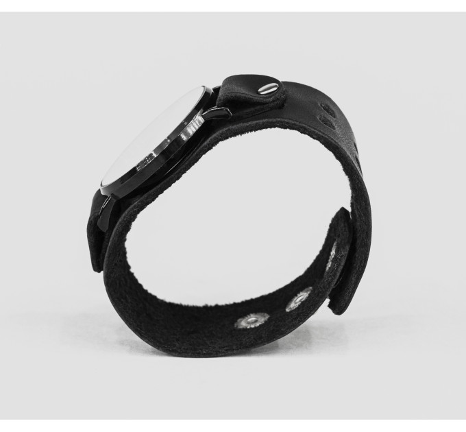 Leather watch band for men or women, code 5025