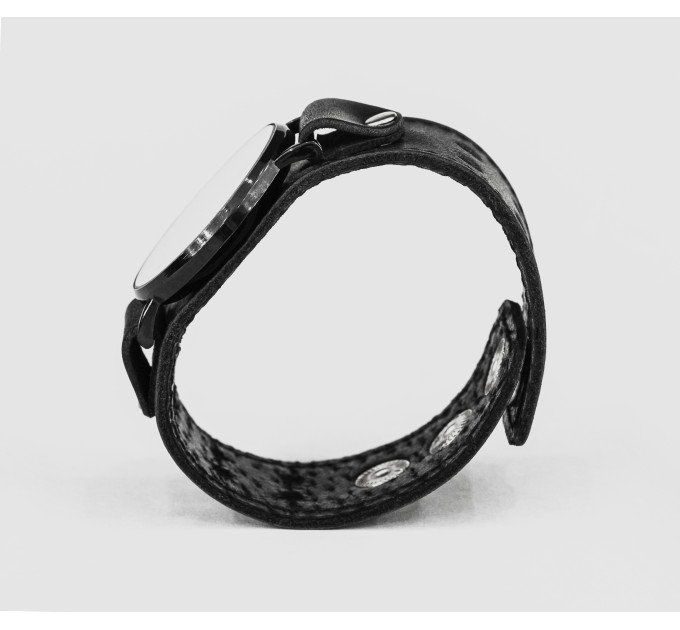 Leather watch band for men or women, code 5025st