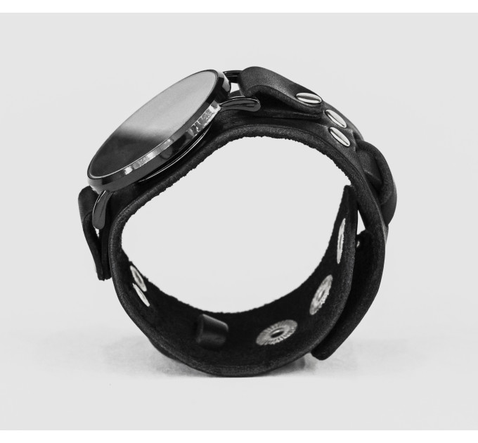 Leather watch band for men or women, code 5026