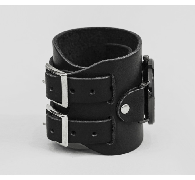 Leather watch band for men or women, code 5030