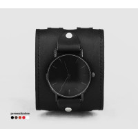 Leather watch band for men or women, code 5030st