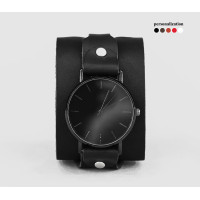 Leather watch band for men or women, code 5040