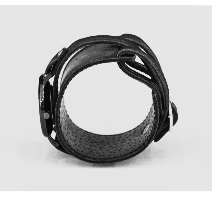 Leather watch band for men or women, code 5040st