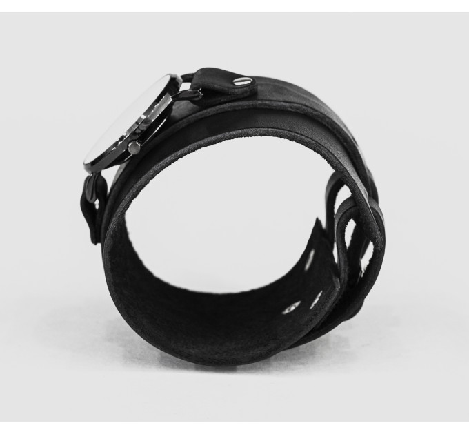 Leather watch band for men or women, code 5045