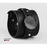 Leather watch band for men or women, code 5045st