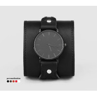 Leather watch band for men or women, code 5045st