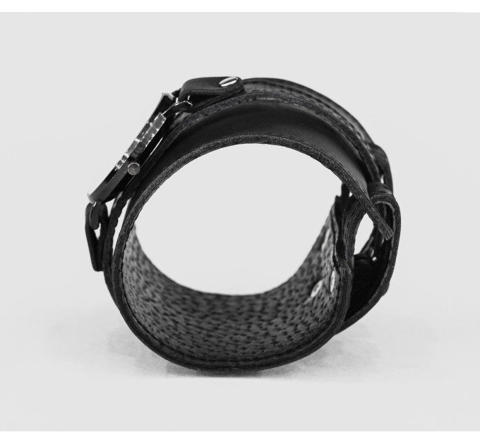 Leather watch band for men or women, code 5045st