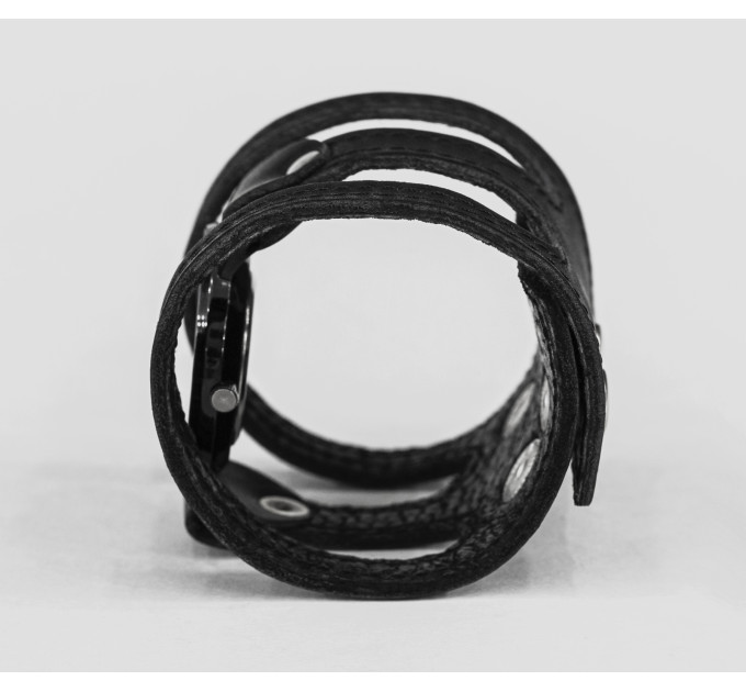 Leather watch band for men or women, code 5081st