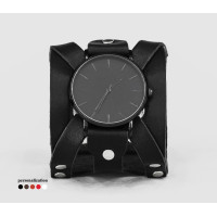 Leather watch band for men or women, code 5082