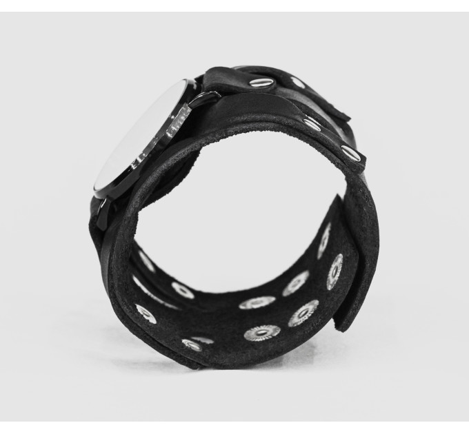 Leather watch band for men or women, code 5082