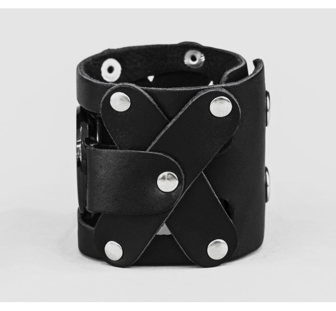 Leather watch band for men or women, code 5085