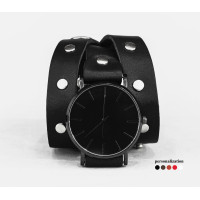 Leather watch band for men or women, code 5090