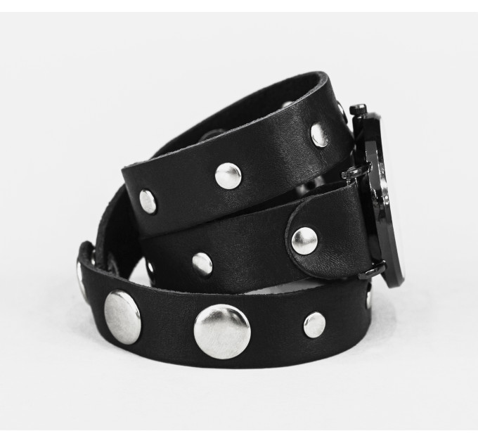 Leather watch band for men or women, code 5090