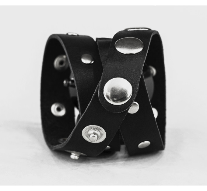 Leather watch band for men or women, code 5090