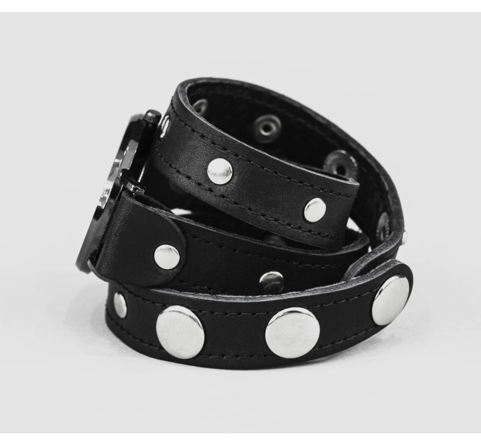 Leather watch band for men or women, code 5090st