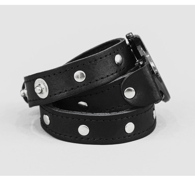 Leather watch band for men or women, code 5090st