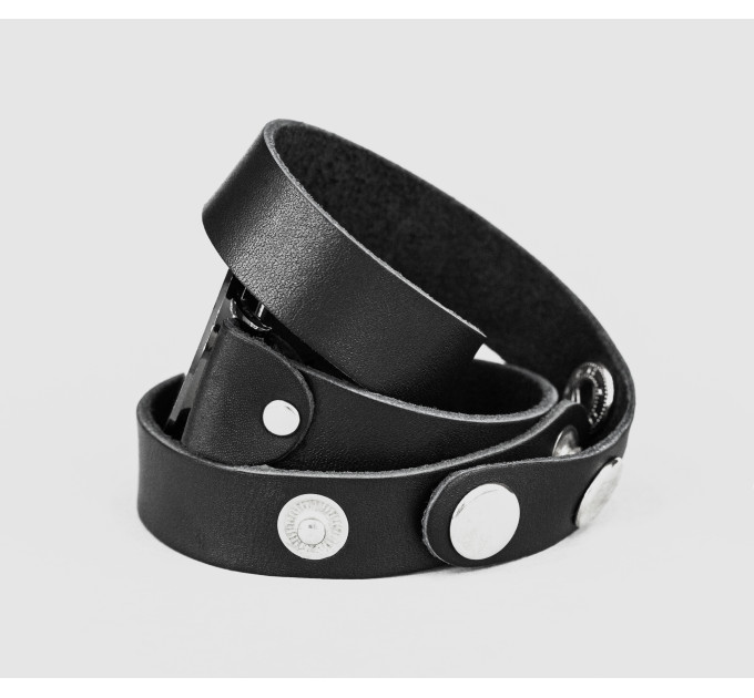 Leather watch band for men or women, code 5095