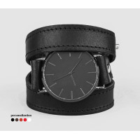 Leather watch band for men or women, code 5095st