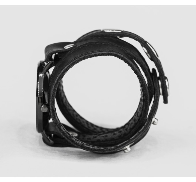 Leather watch band for men or women, code 5095st