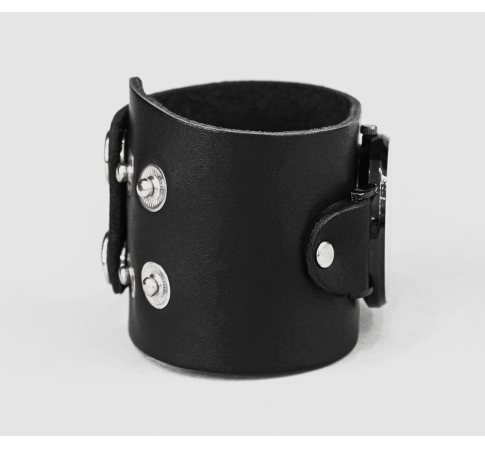 Leather watch band for men or women, code 5105