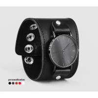 Leather watch band for men or women, code 5105st