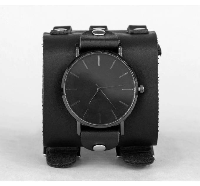 Leather watch band for men or women, code 5107