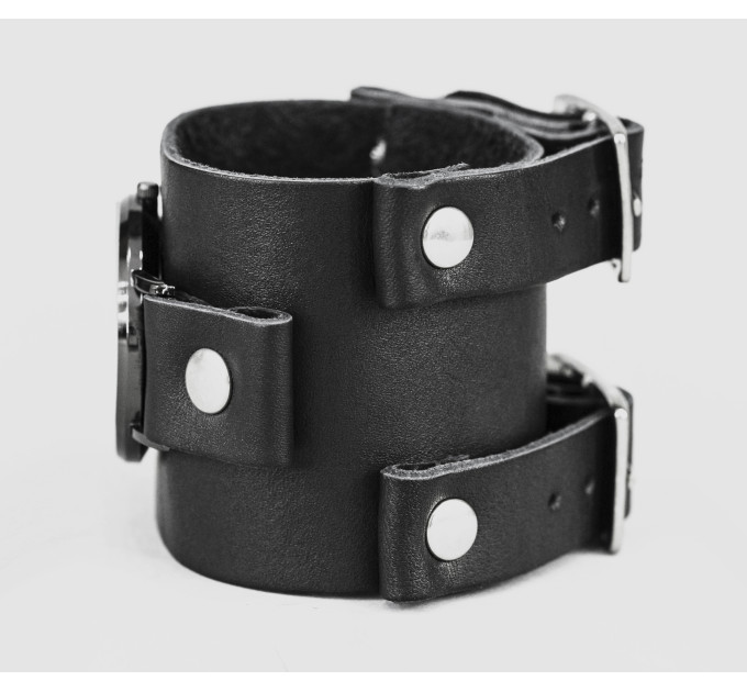 Leather watch band for men or women, code 5160