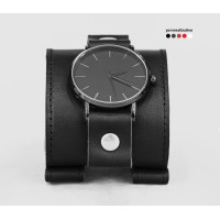 Leather watch band for men or women, code 5160st