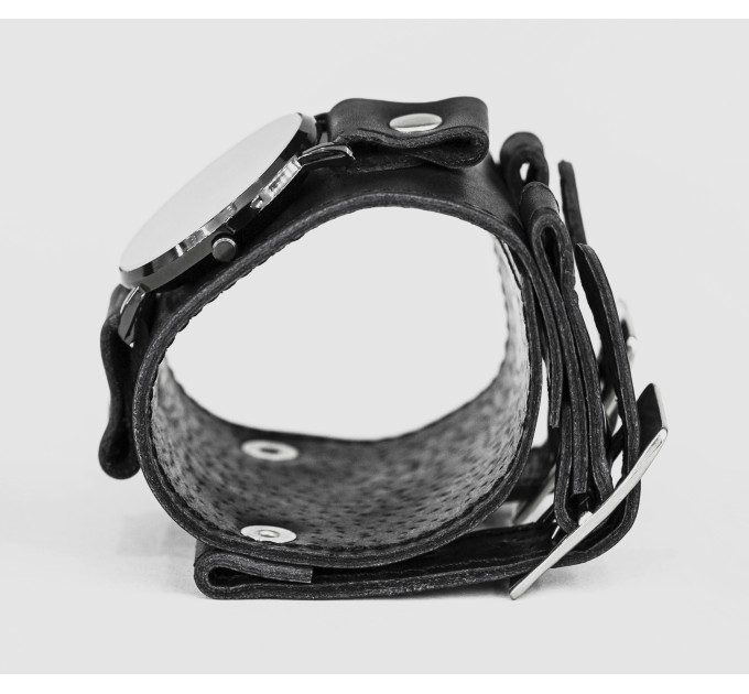 Leather watch band for men or women, code 5160st