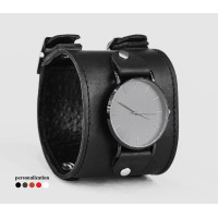 Leather watch band for men or women, code 5200st