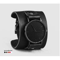 Leather watch band for men or women, code 5230