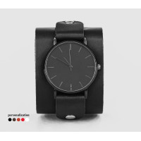 Leather watch band for men or women, code 5235