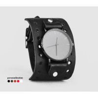 Leather watch band for men or women, code 5315