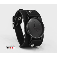 Leather watch band for men or women, code 5320