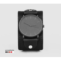 Leather watch band for men or women, code 5320st