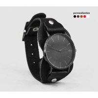 Leather watch band for men or women, code 5325