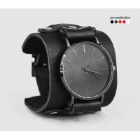 Leather watch band for men or women, code 5330