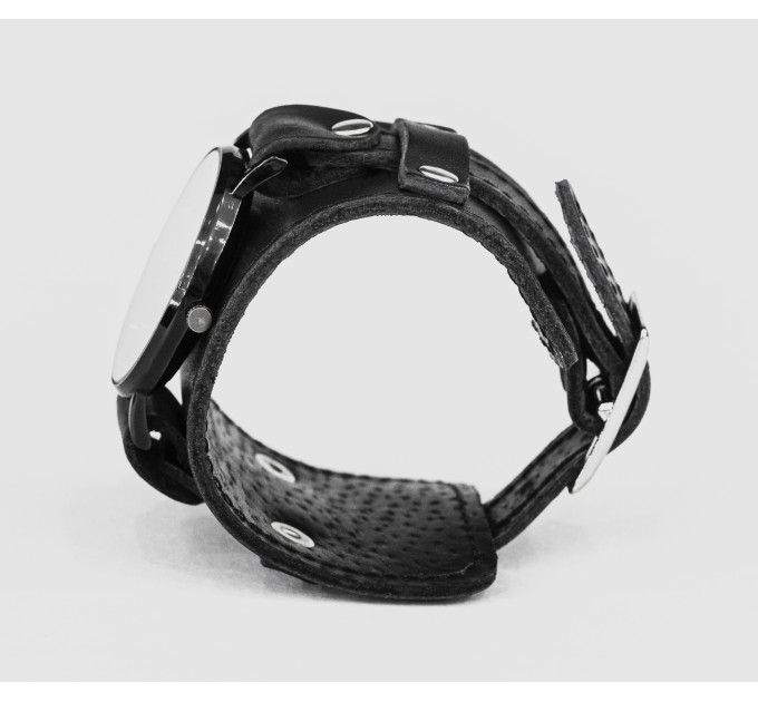 Leather watch band for men or women, code 5330st