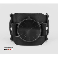 Leather watch band for men or women, code 5335