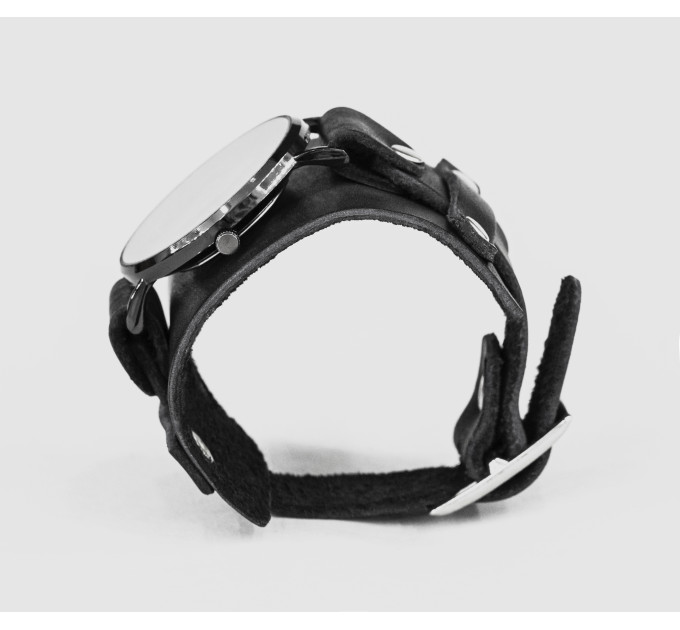 Leather watch band for men or women, code 5335