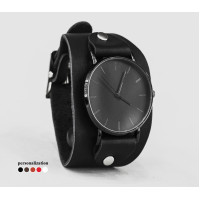 Leather watch band for men or women, code 5345