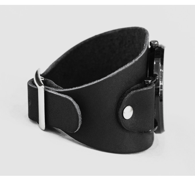 Leather watch band for men or women, code 5345