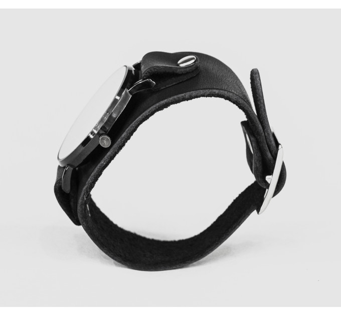 Leather watch band for men or women, code 5345