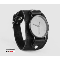 Leather watch band for men or women, code 5345st