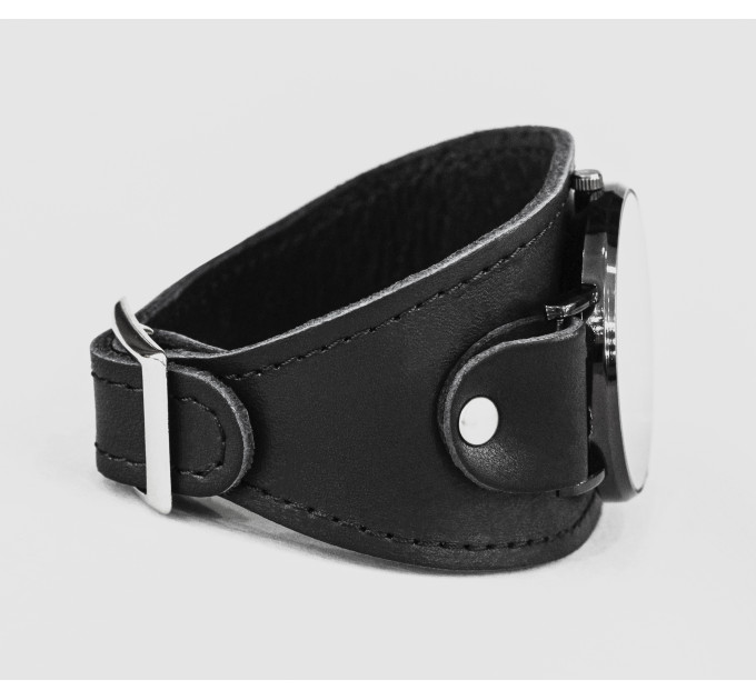 Leather watch band for men or women, code 5345st