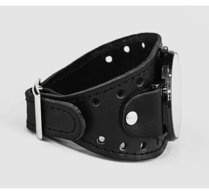 Leather watch band for men or women, code 5346st